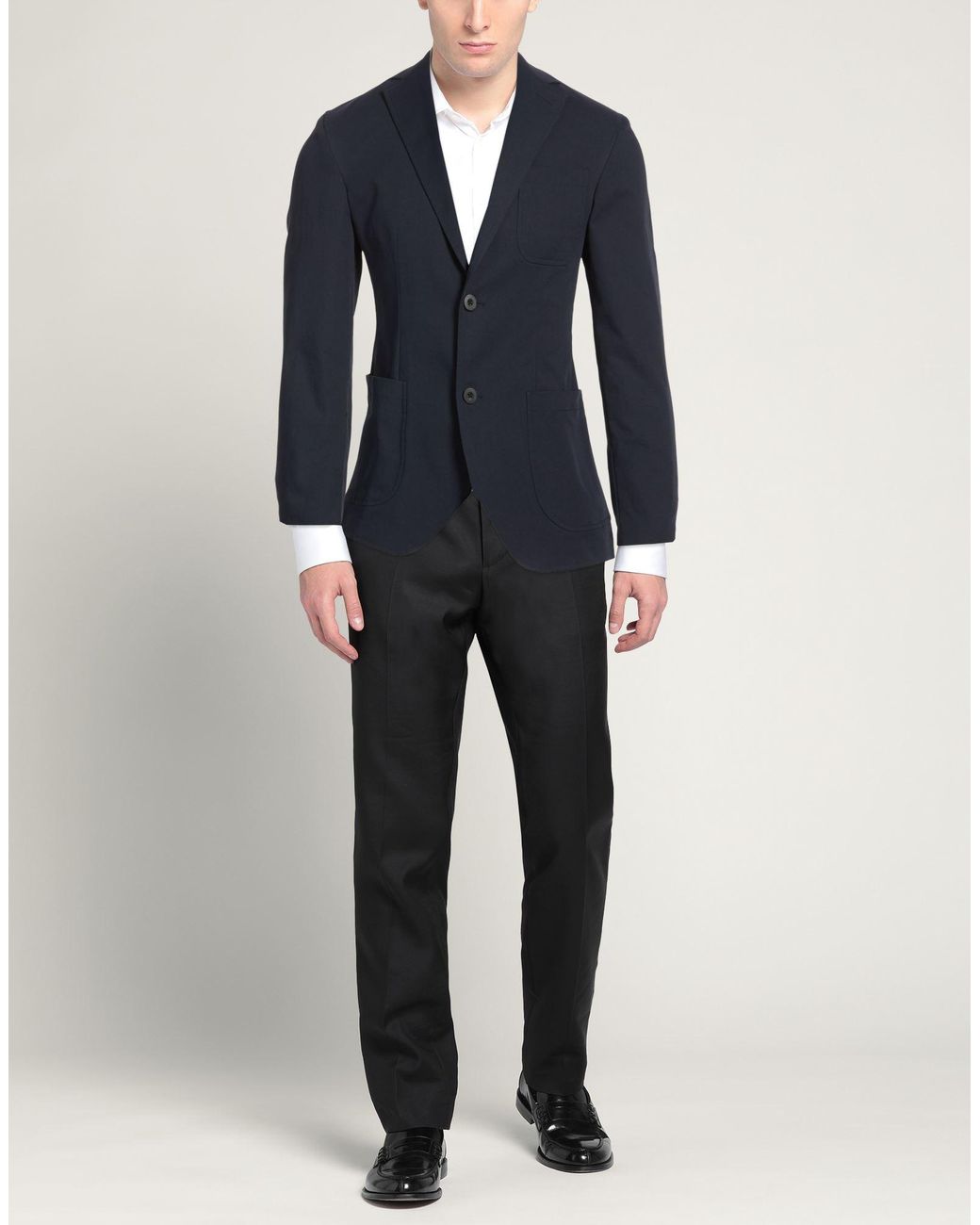 Montedoro Blue Blazer Polyester for men