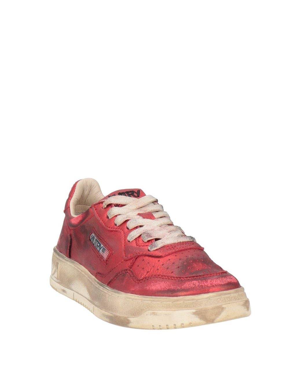 Autry Pink Sneakers Leather