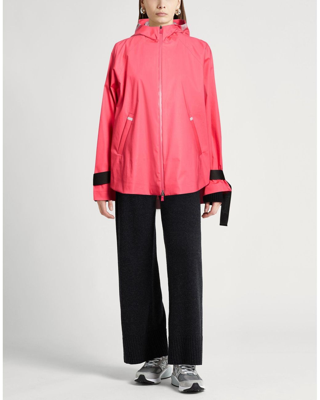 Herno Pink Laminar Jacket Cotton, Elastane