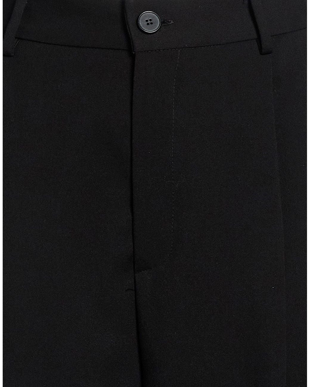 ViCOLO Black Pants Polyester, Viscose, Elastane