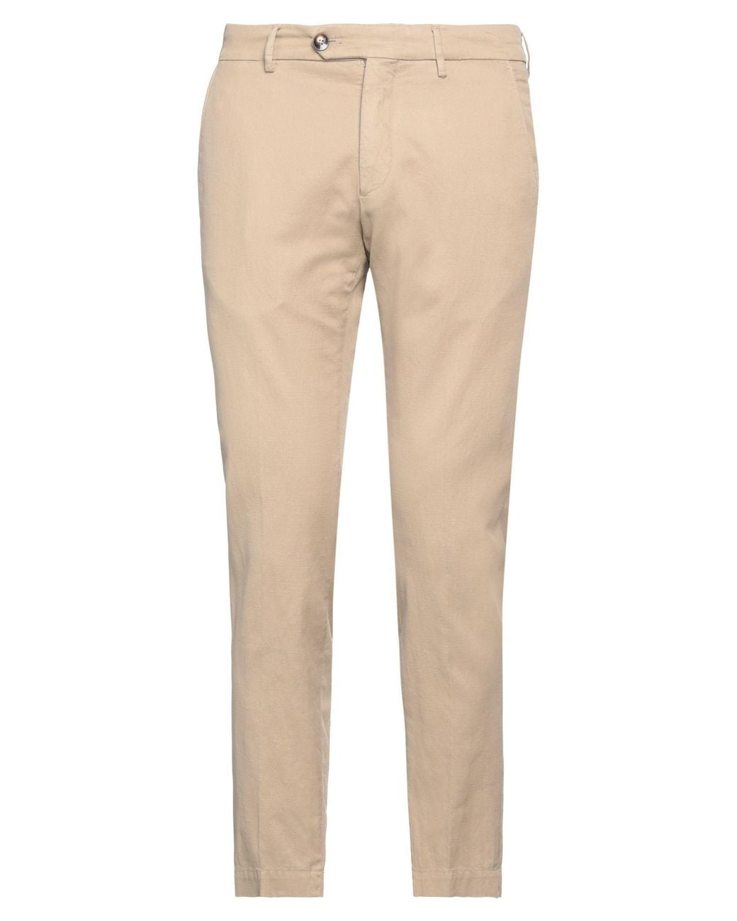Michael Coal Natural Trouser for men