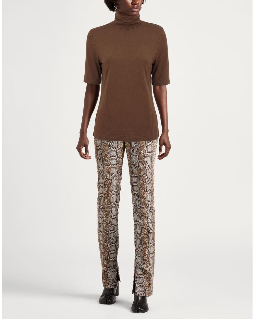 SEVENTY VENEZIA Brown Chocolate Top Viscose, Elastane