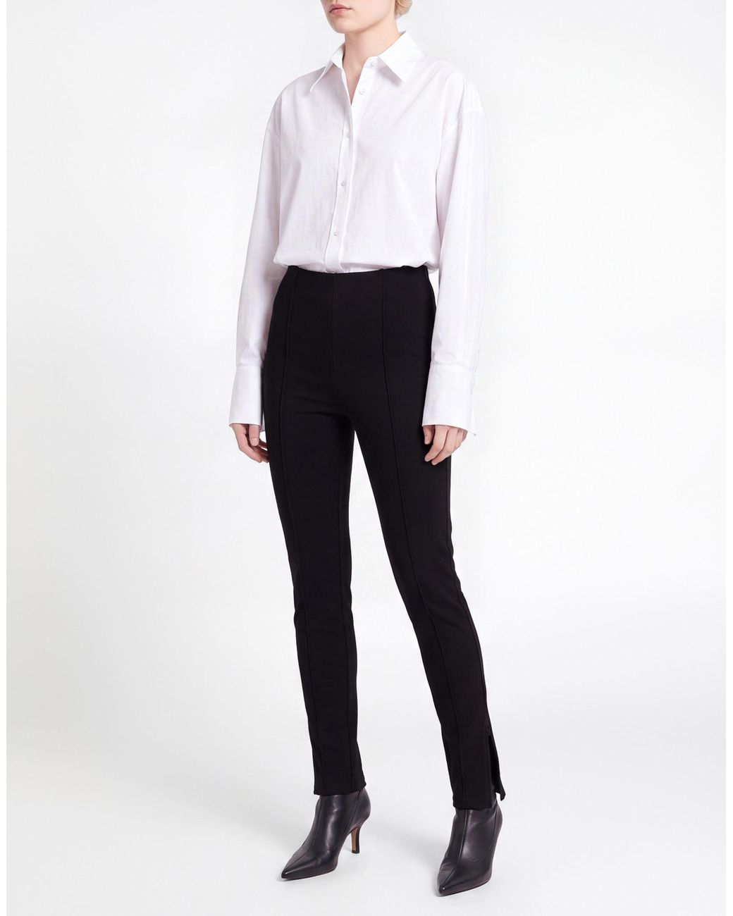 WEILI ZHENG Black Trouser