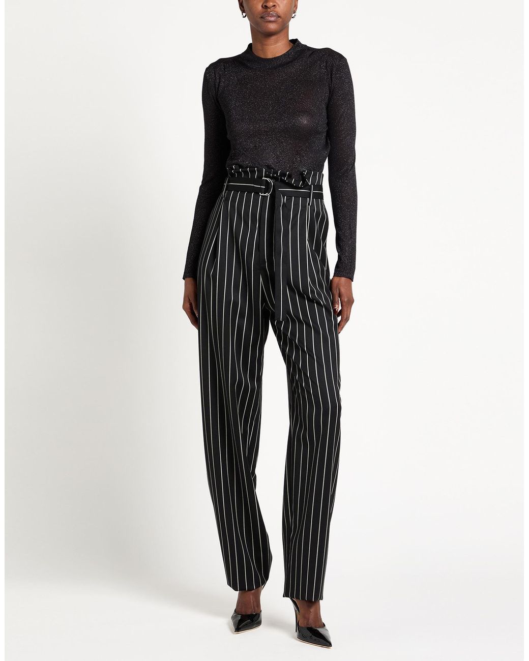 Tod's Gray Pants Virgin Wool, Elastane