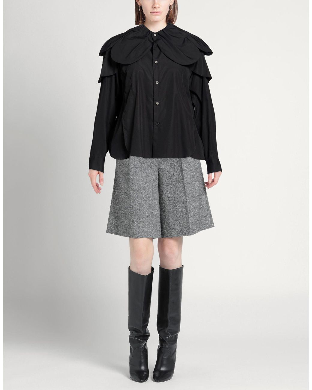 Noir Kei Ninomiya Black Shirt Cotton