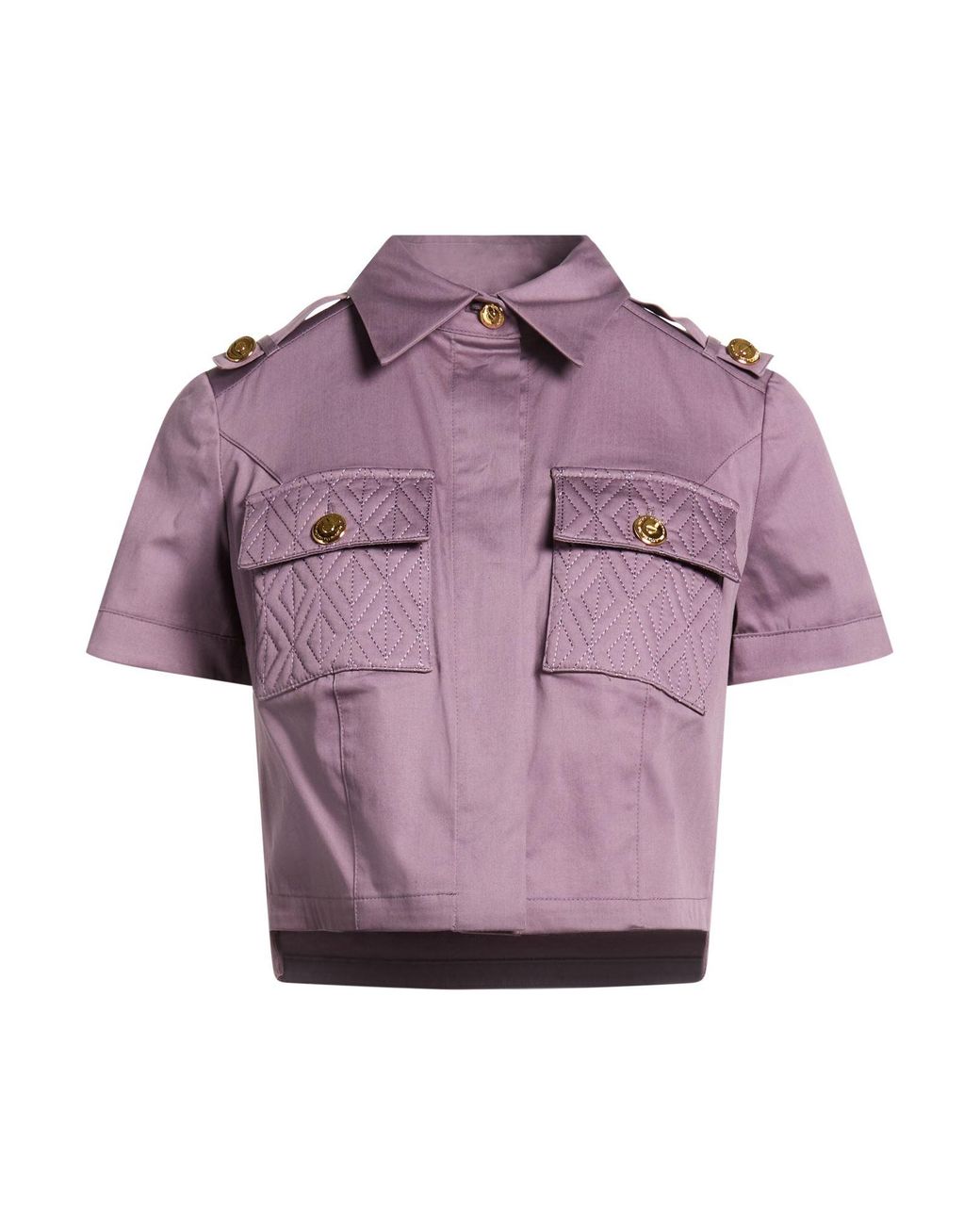 Elisabetta Franchi Purple Shirts