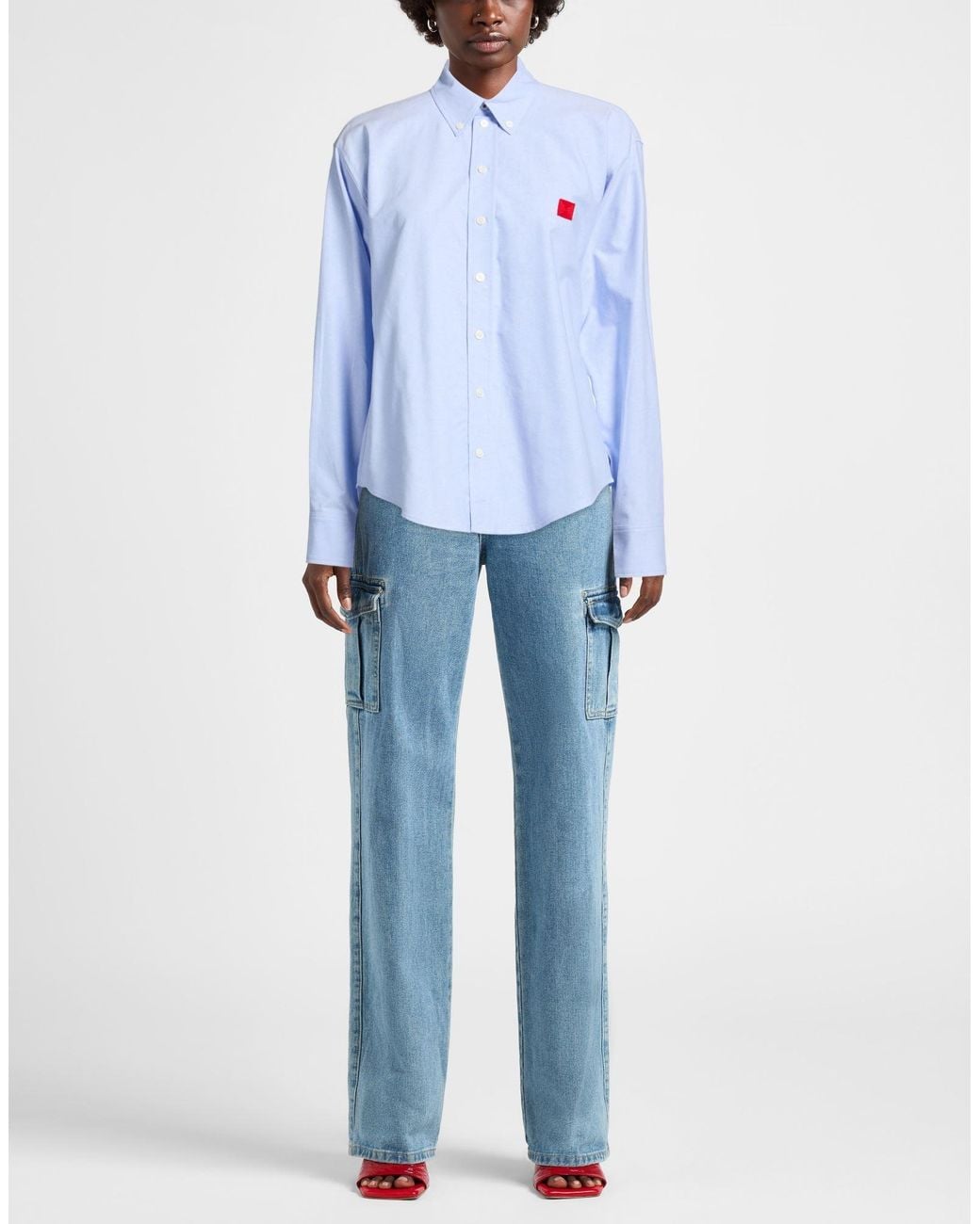 MAX&Co. Blue Sky Shirt Cotton