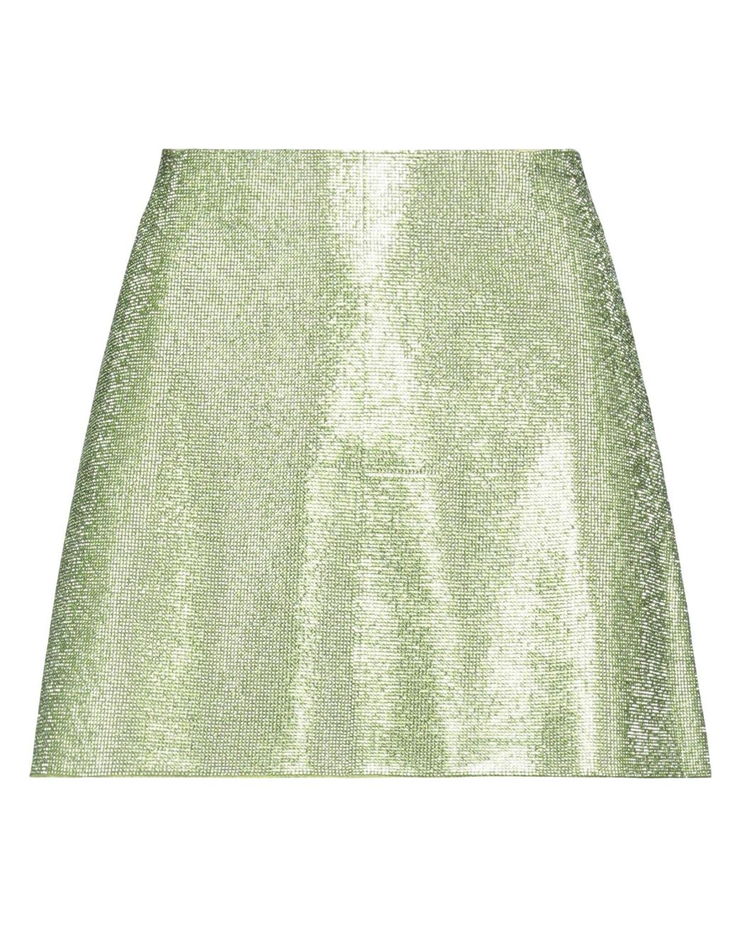 Mini-jupe Nue en coloris Green