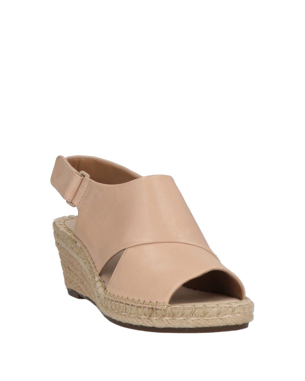 Clarks Natural Espadrilles Leather