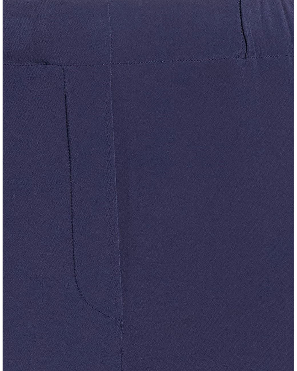 Clips More Blue Pants Viscose, Elastane