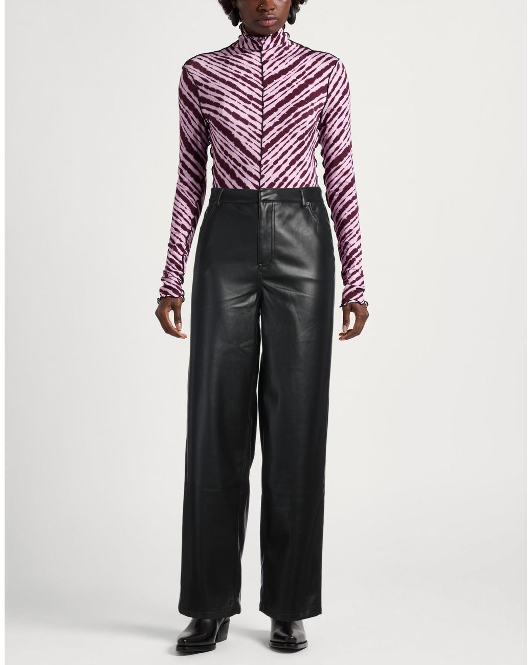 ROTATE BIRGER CHRISTENSEN Black Trouser