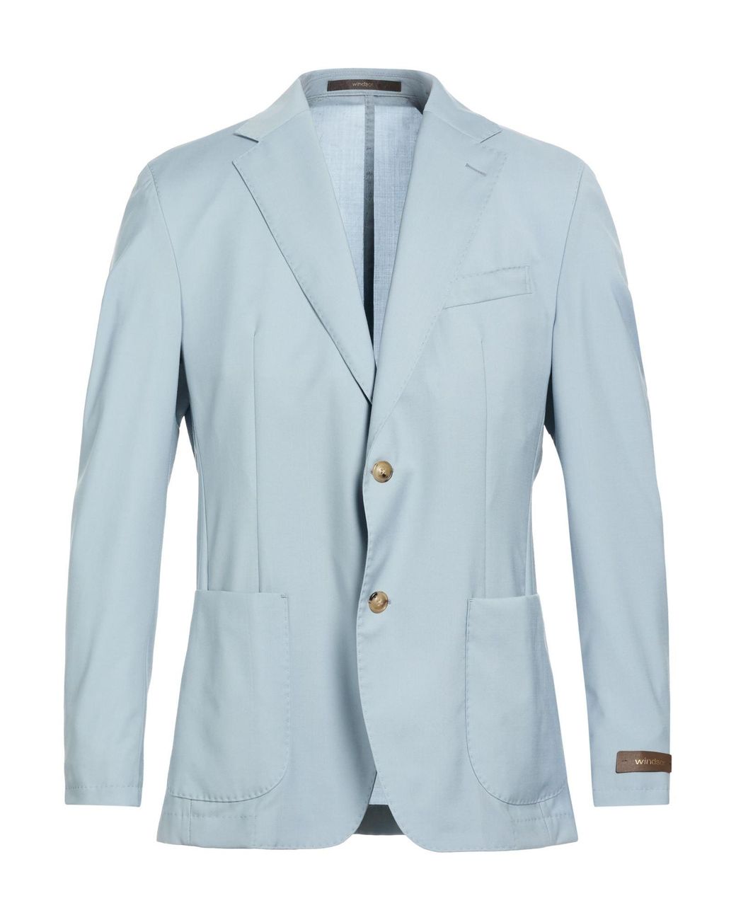 Windsor. Blue Sky Blazer Virgin Wool for men