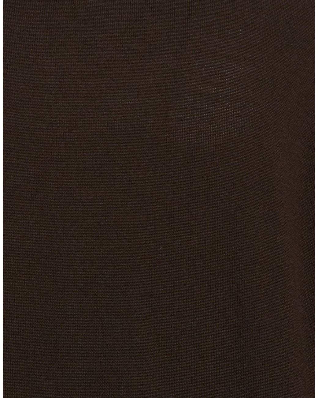 Grifoni Brown Dark Sweater Virgin Wool for men