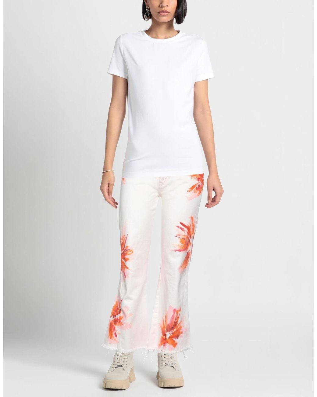 Alanui Red Jeans