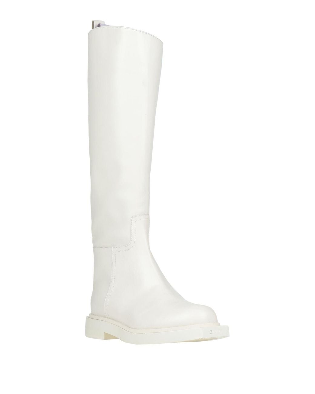 3Juin White Boot Soft Leather