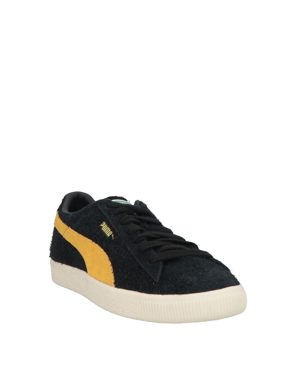 PUMA Black Sneakers Leather for men