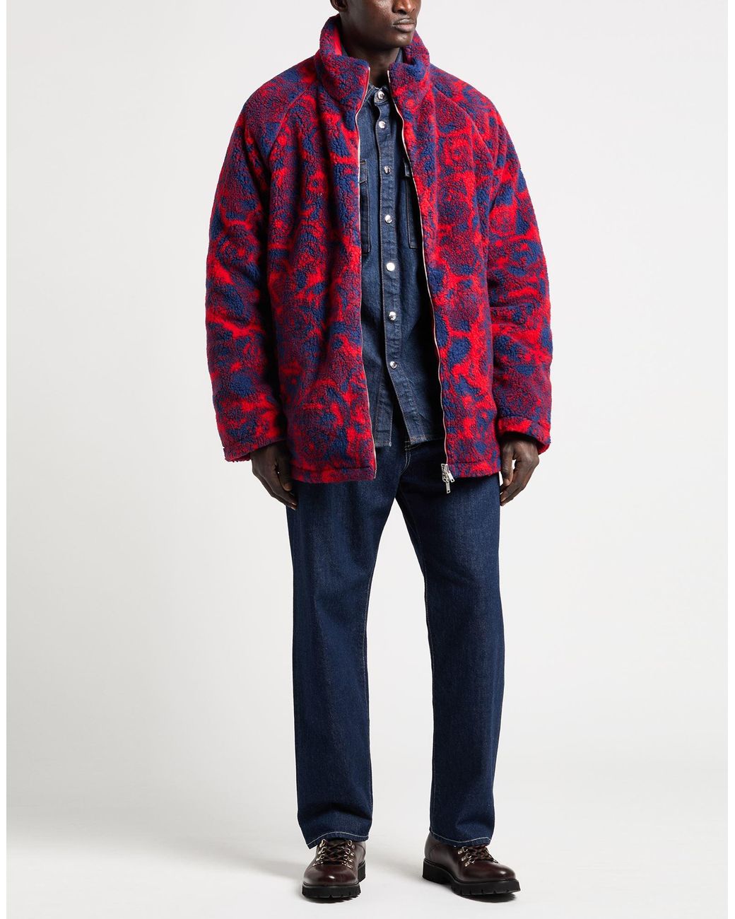 Burberry Red Shearling & Teddy for men