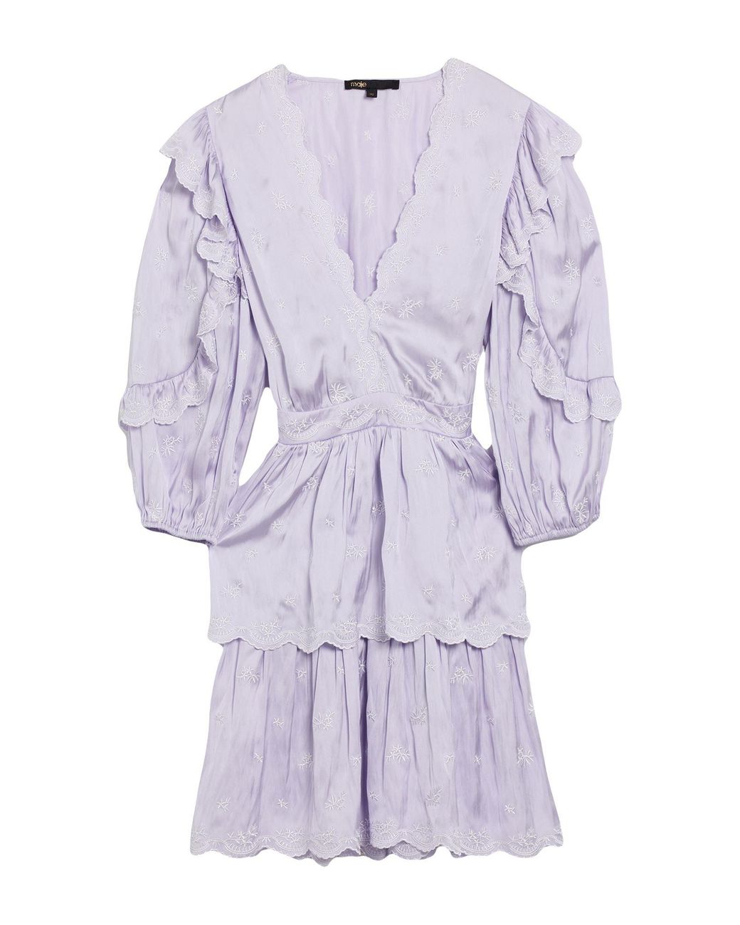 Maje Purple Mini Dress