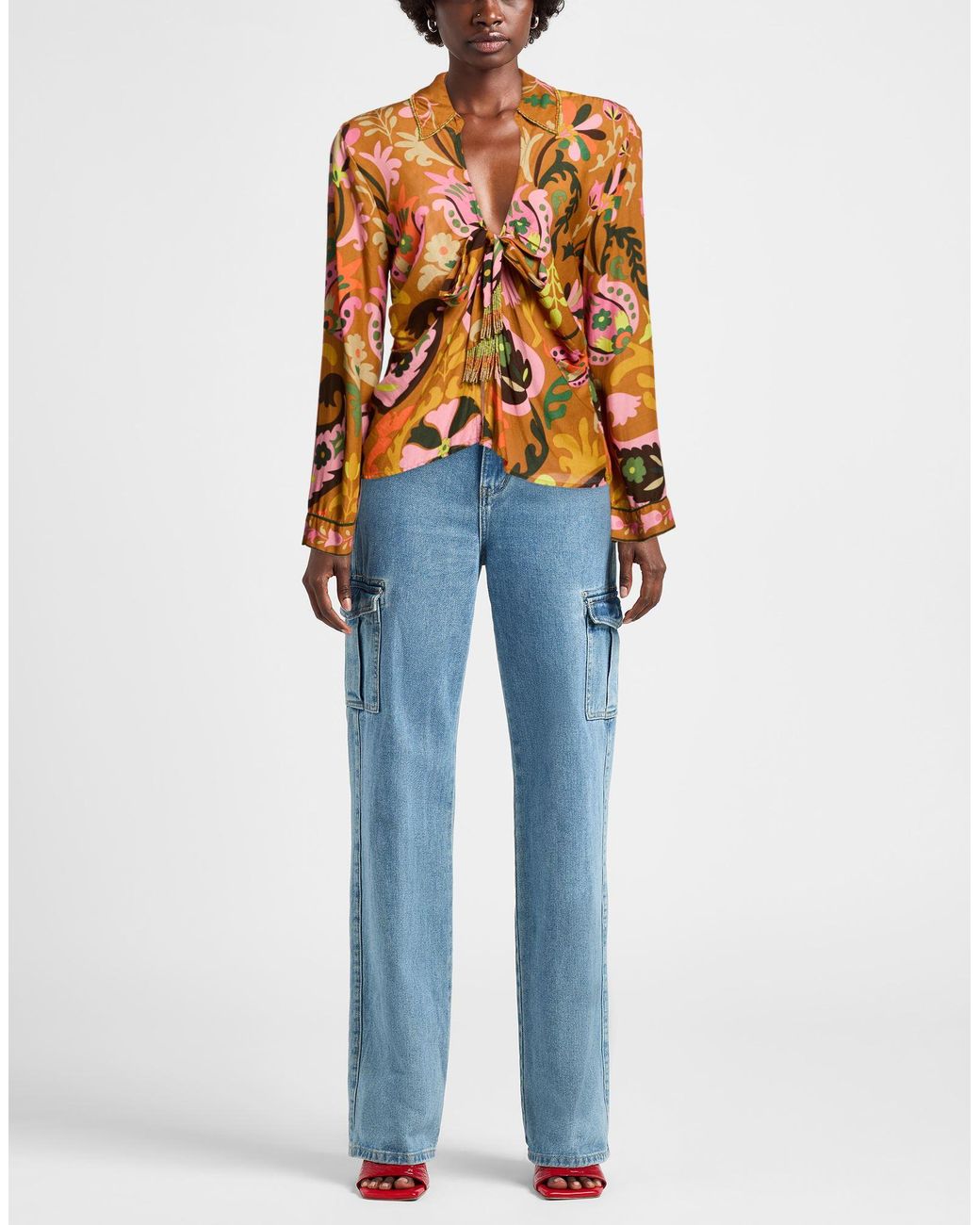 Maliparmi Orange Shirt