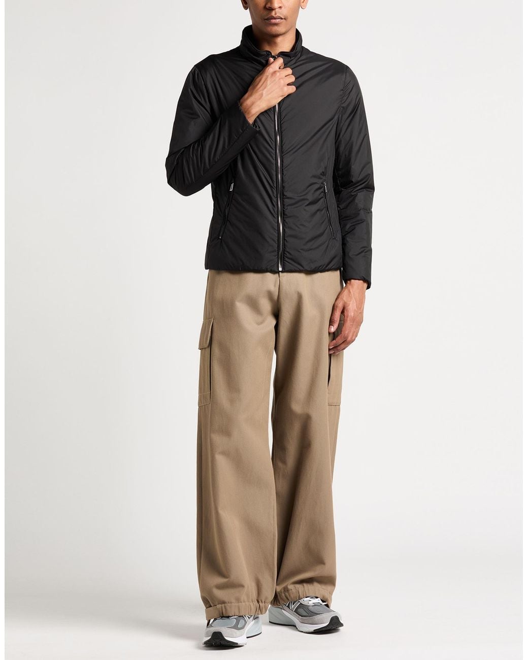 Cappotto di Moorer in Black da Uomo