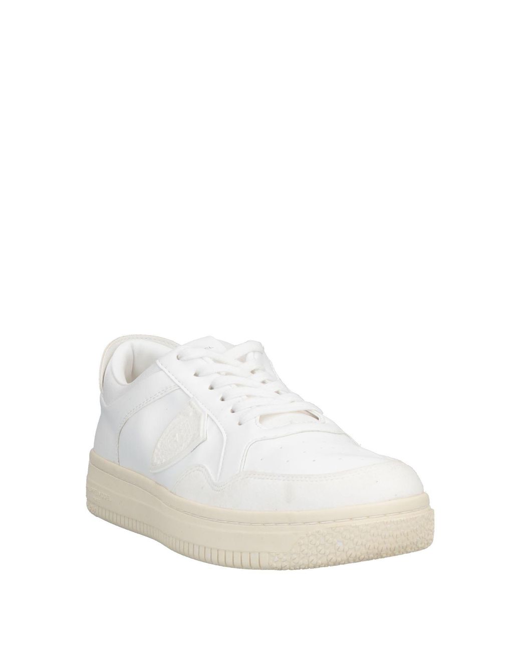 Philippe Model White Trainers for men