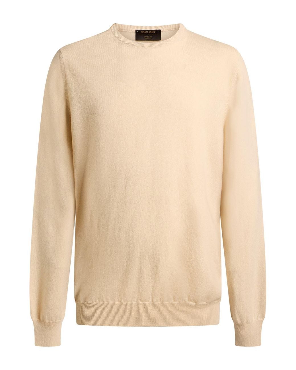 Gran Sasso Natural Sweater Cashmere for men