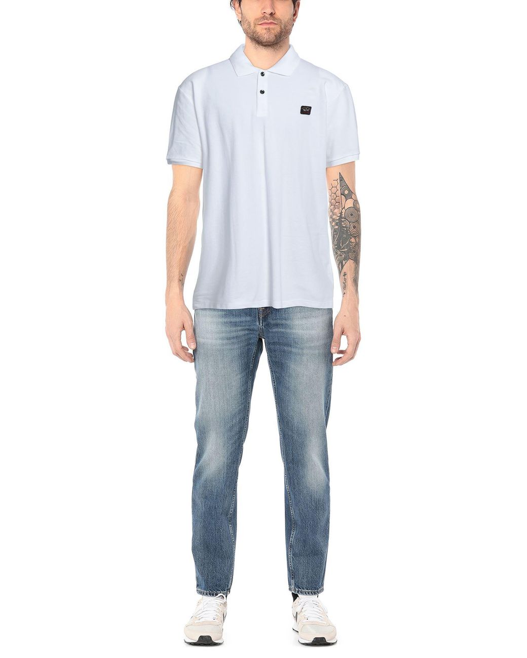 Polo Paul & Shark de hombre de color Blue