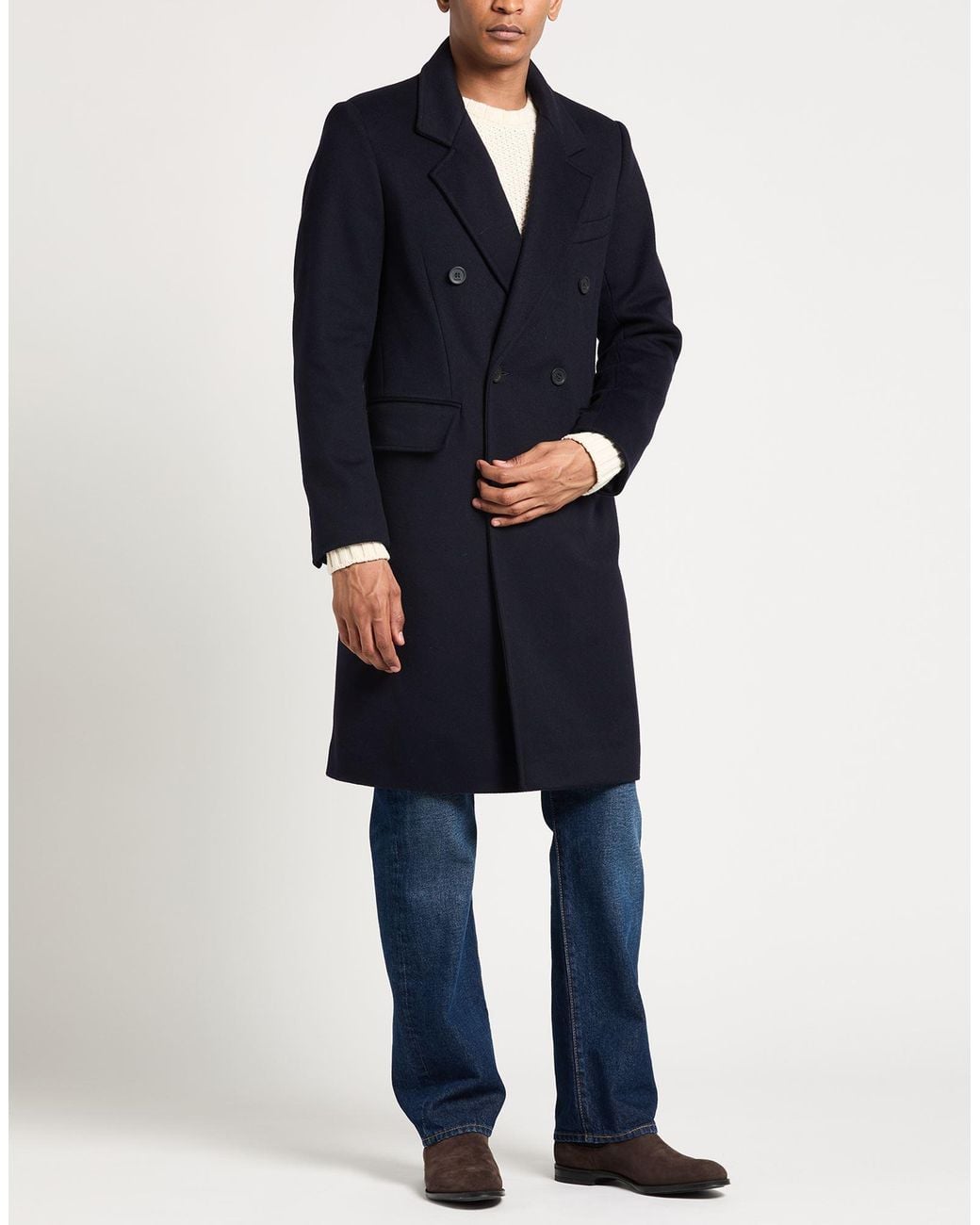 Abrigo Sandro de hombre de color Blue