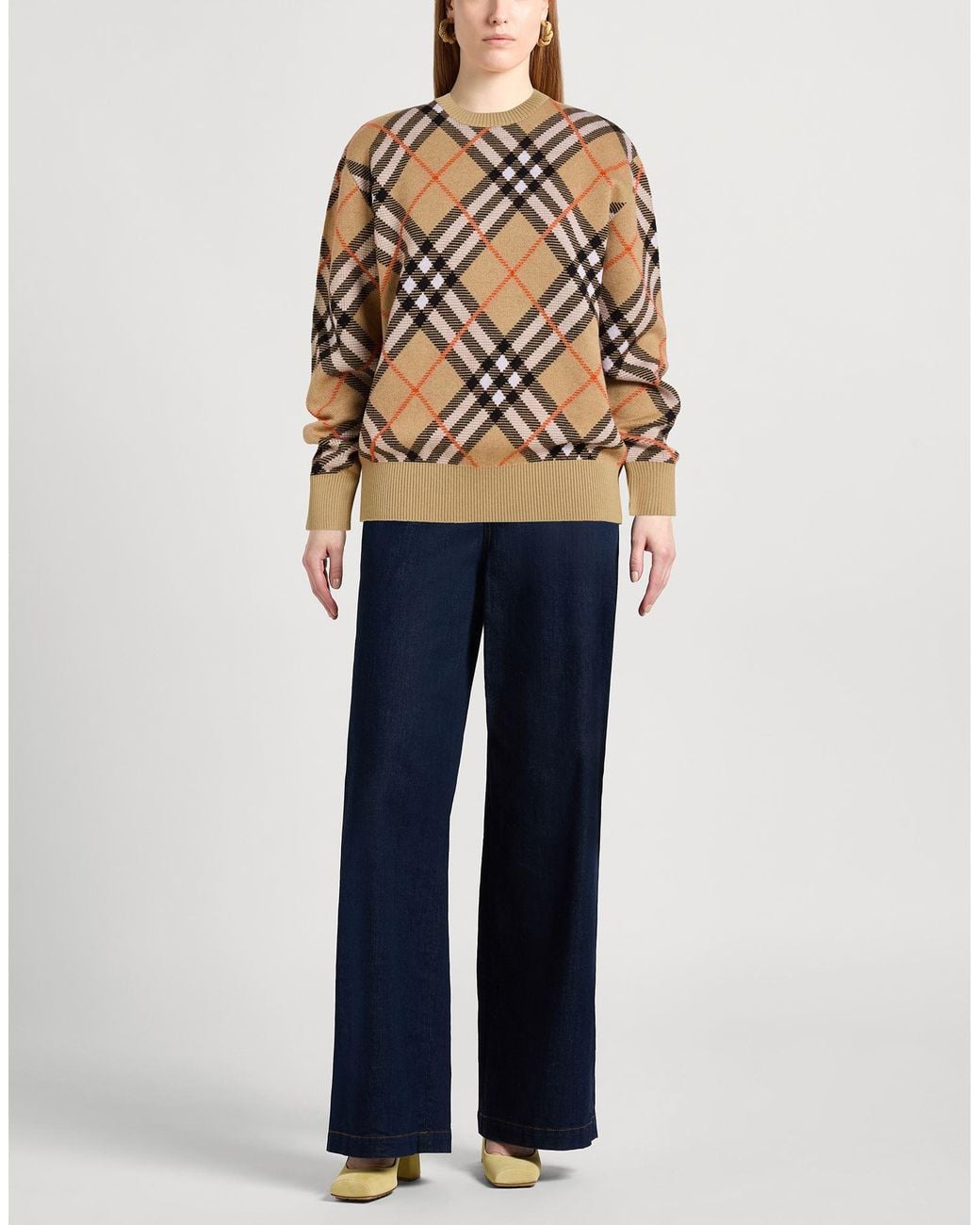 Pullover Burberry de color Natural