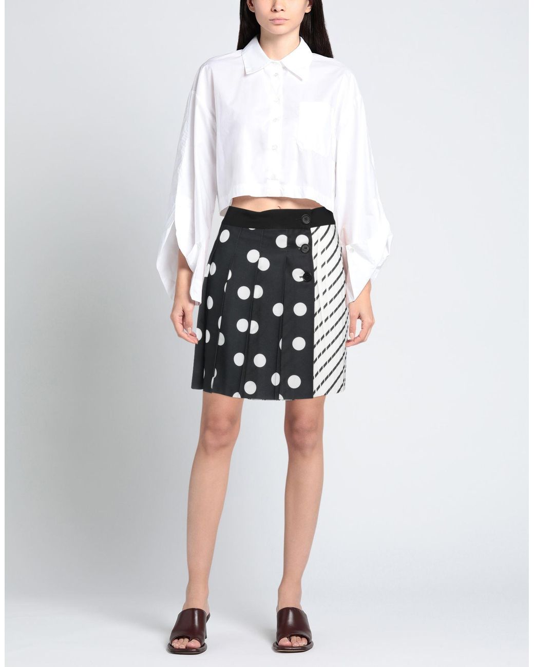 MSGM Black Minirock