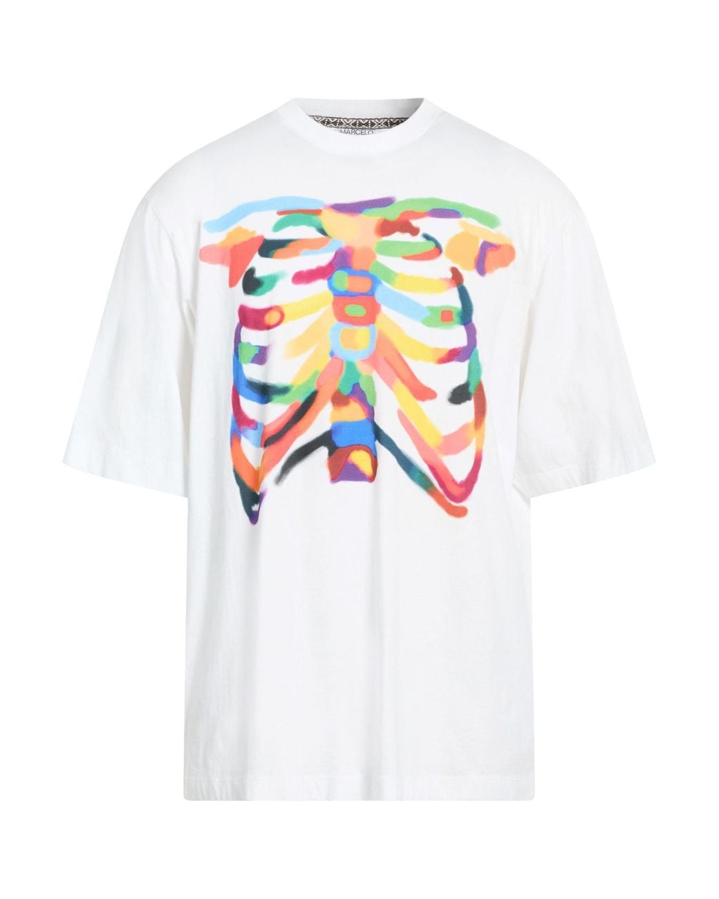 Marcelo Burlon White T-Shirt Cotton for men