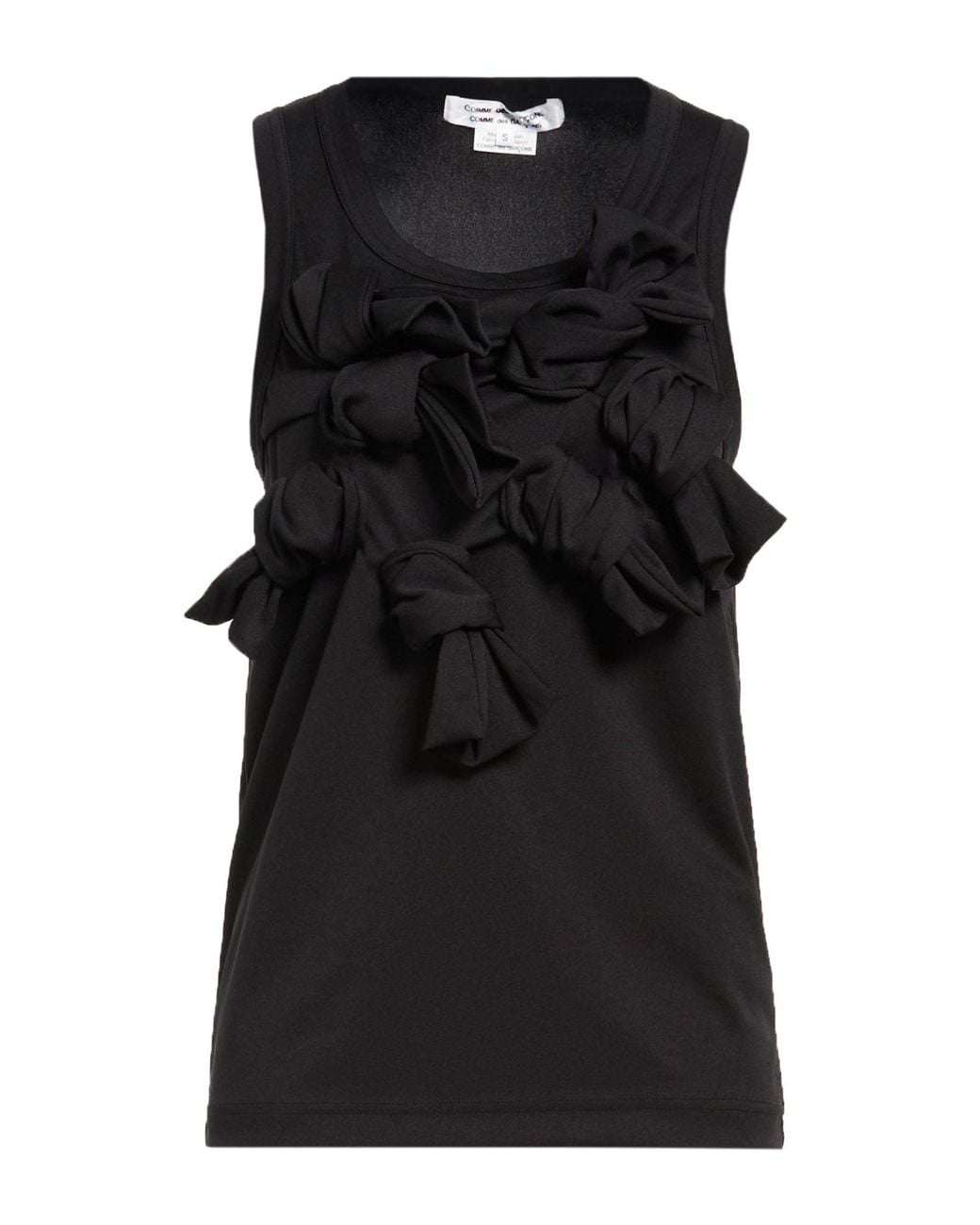 Comme des Garçons Black Charcoal Top Polyester
