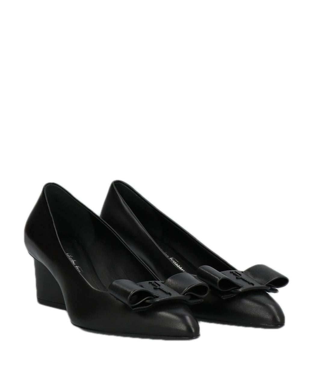 Ferragamo Black Pumps