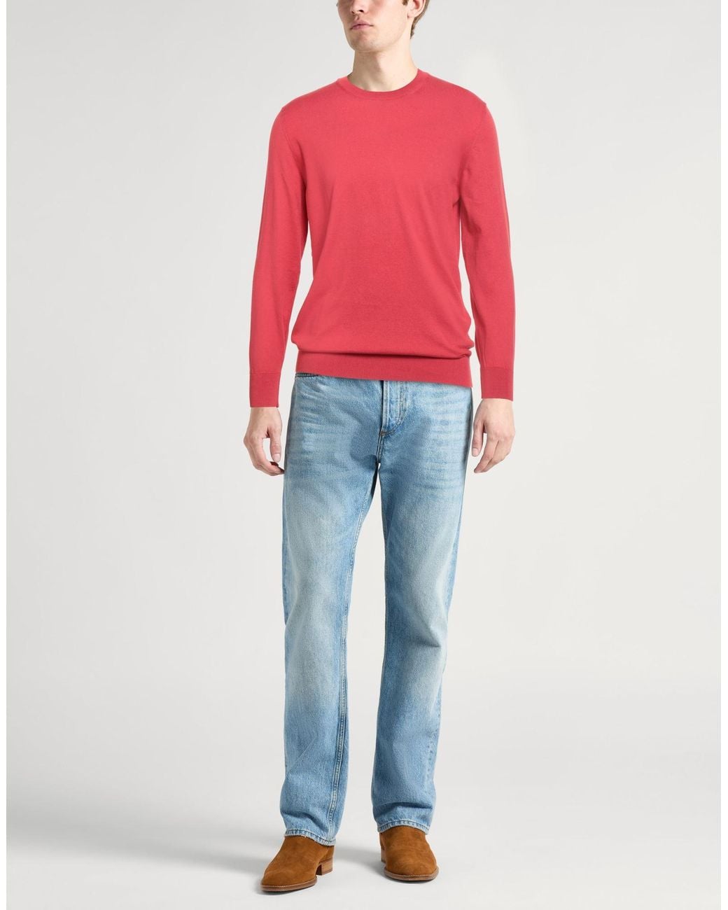 Pullover Fedeli de hombre de color Red