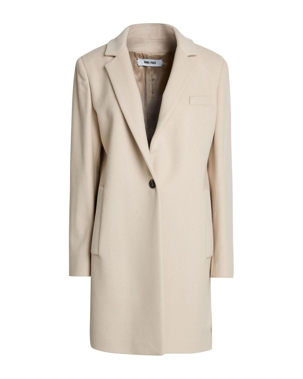 Abrigo ANNIE PARIS de color Natural