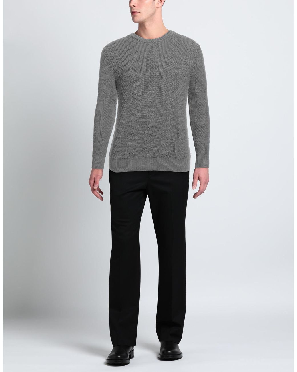 Pullover Alpha Studio de hombre de color Gray