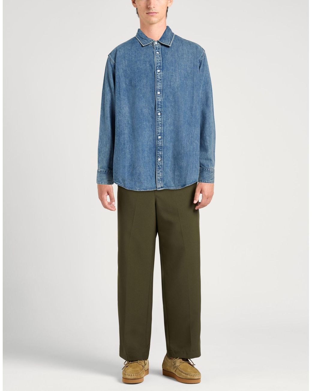 Camisa Vaquera Rag & Bone de hombre de color Blue