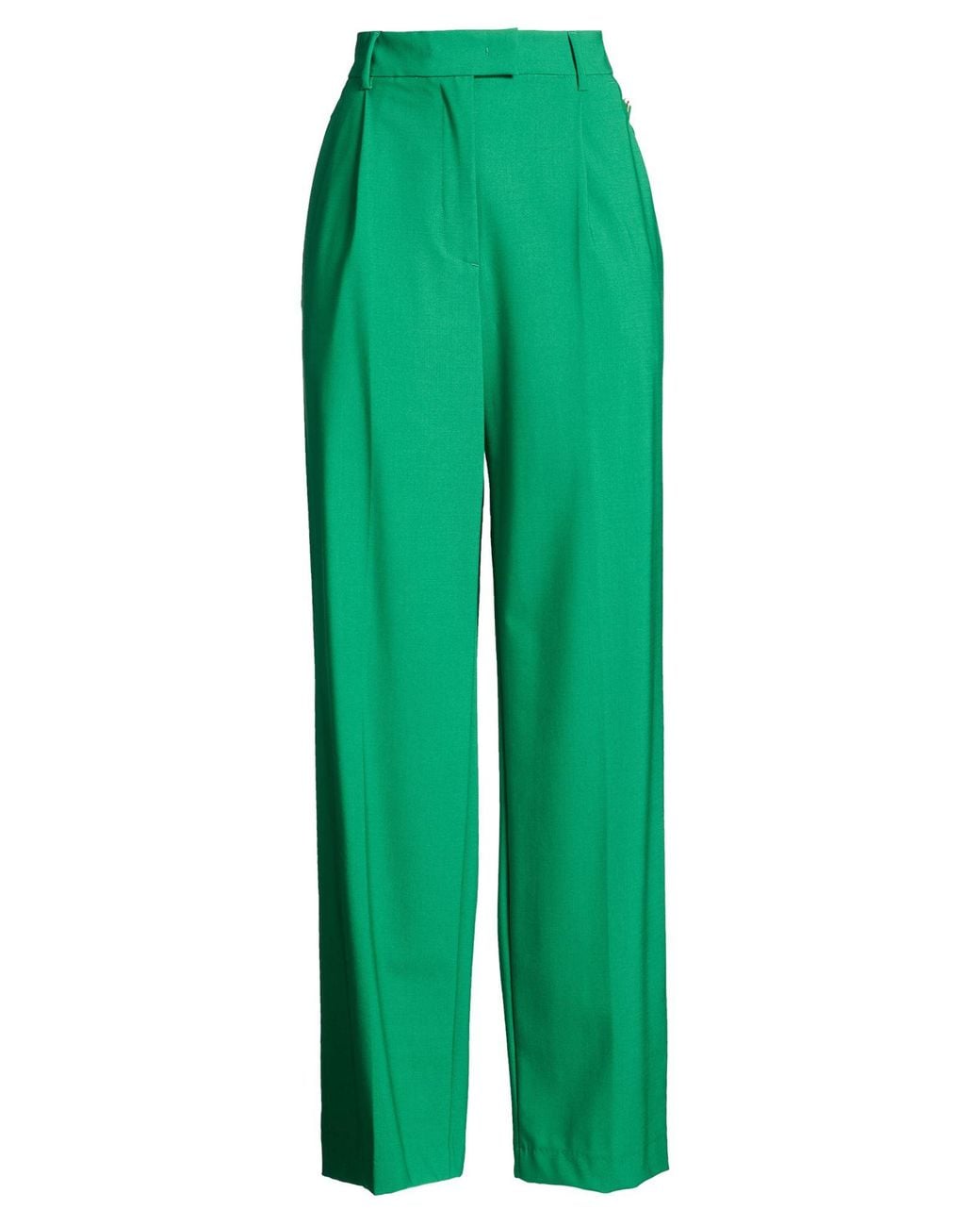 PT Torino Green Pants Virgin Wool, Elastane