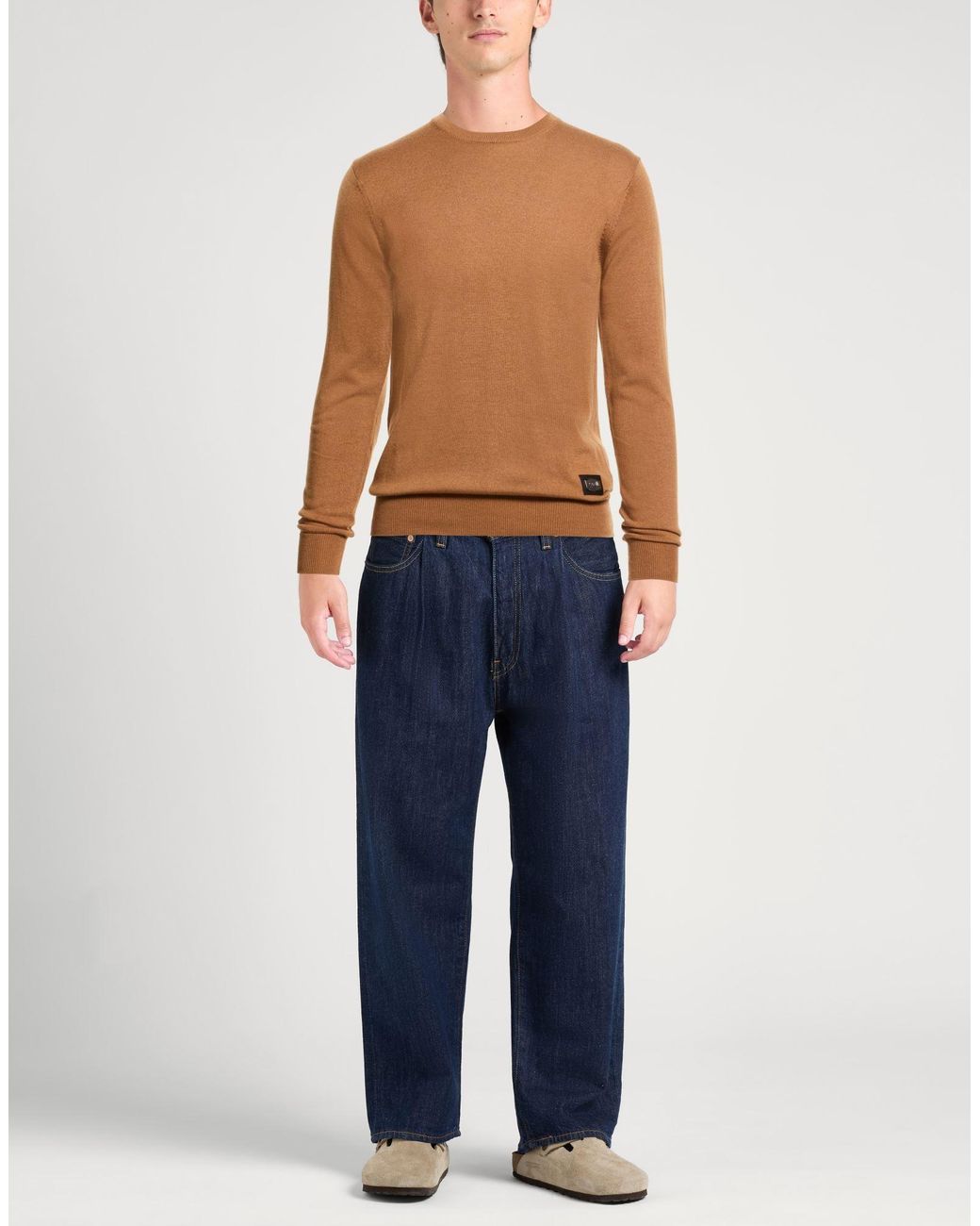 Roberto Cavalli Brown Sweaters for men