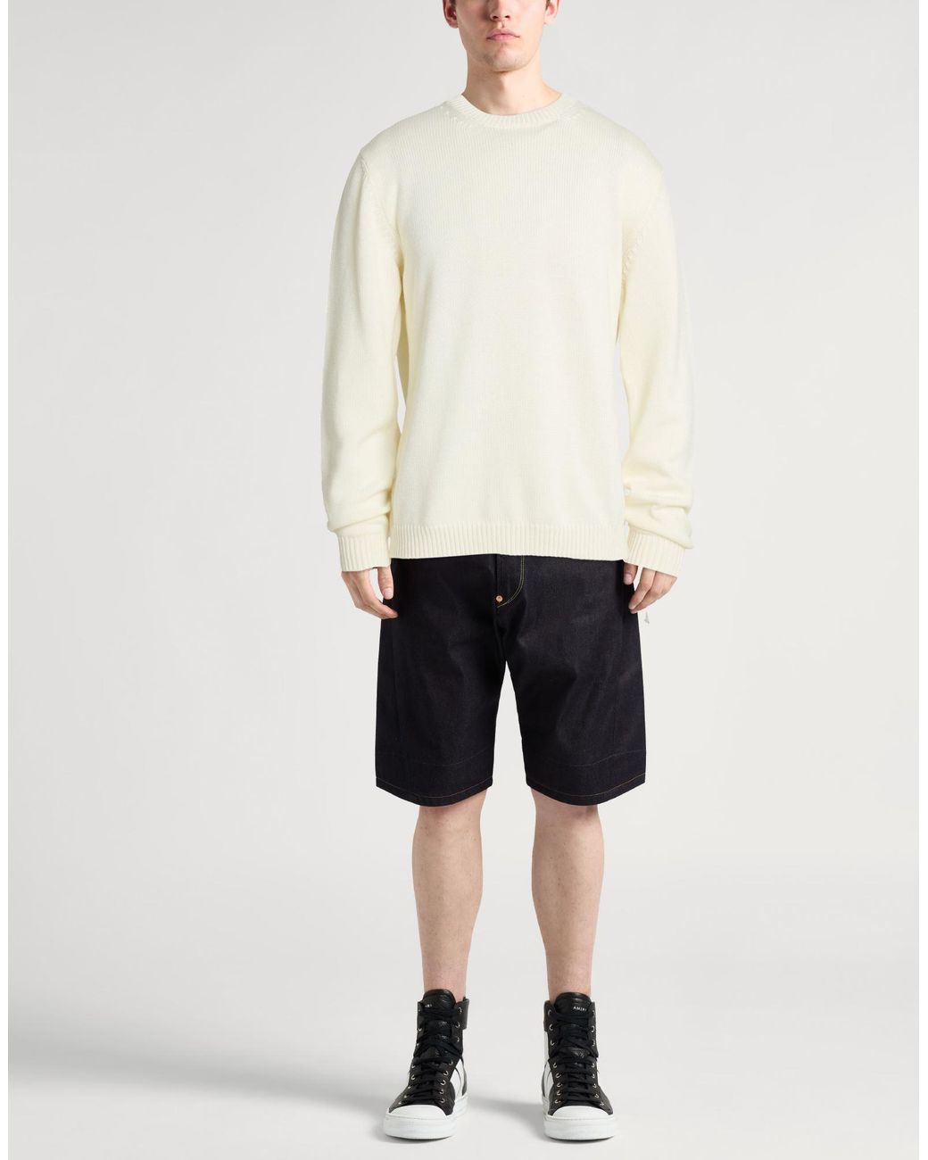Roberto Collina Pullover in White für Herren