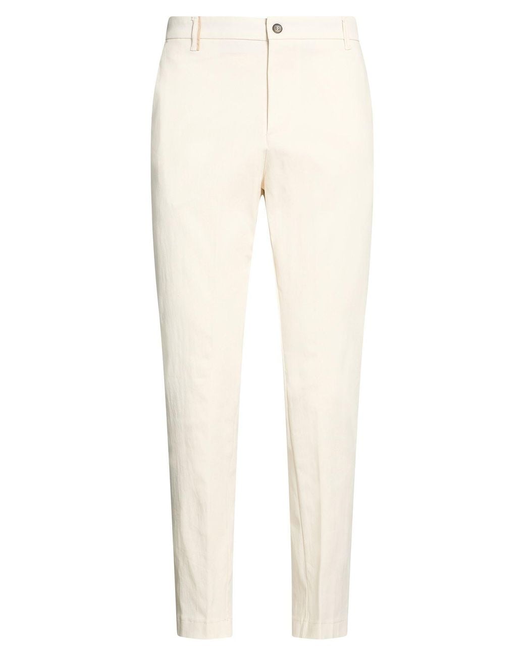 Squad² Natural Cream Pants Cotton, Elastane for men