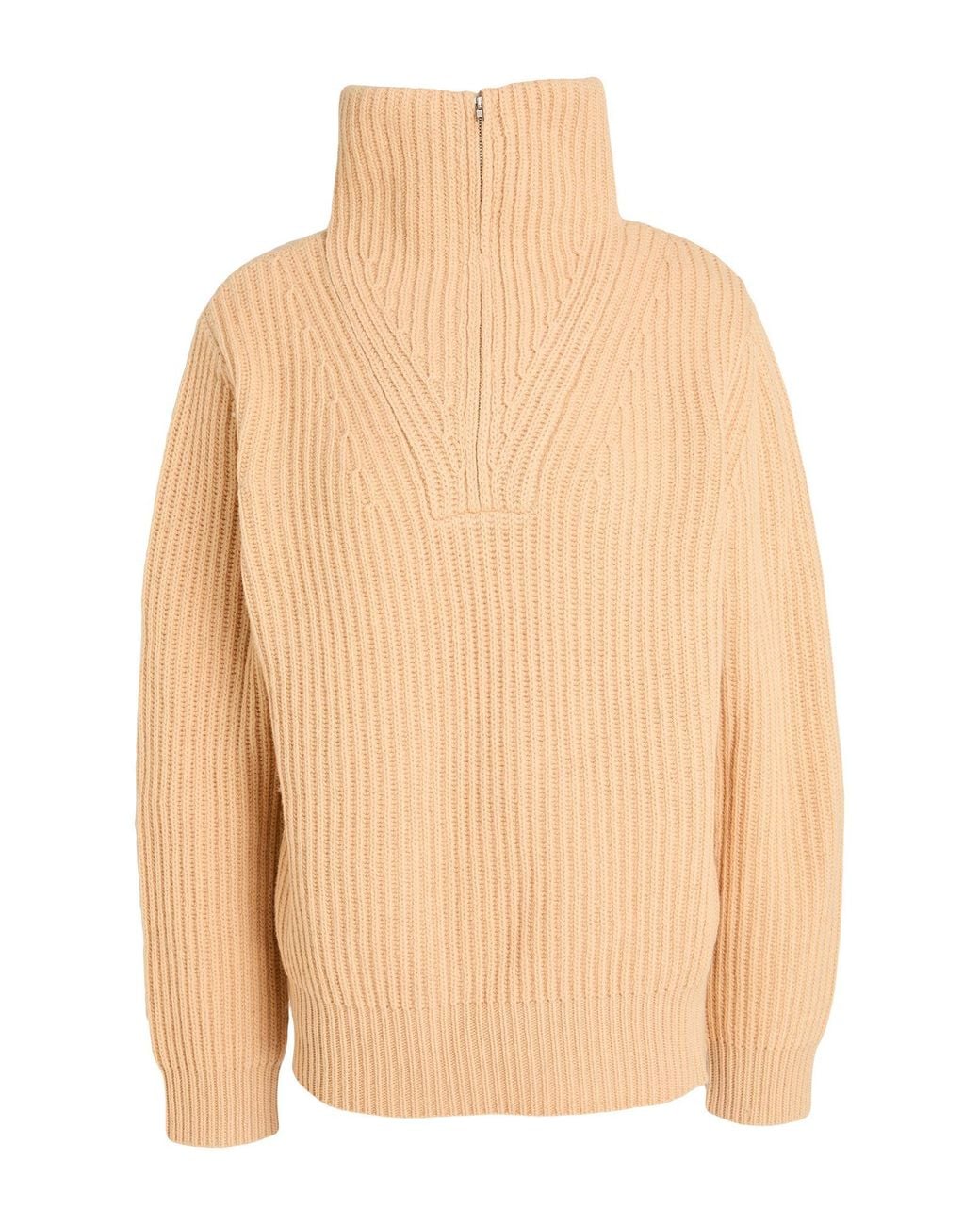 WEILI ZHENG Natural Turtleneck