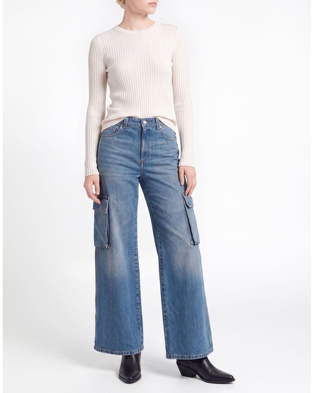 Marella Blue Jeans Cotton