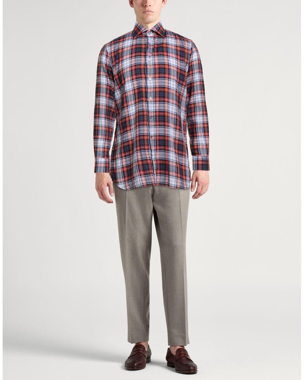 Lardini Red Shirts for men
