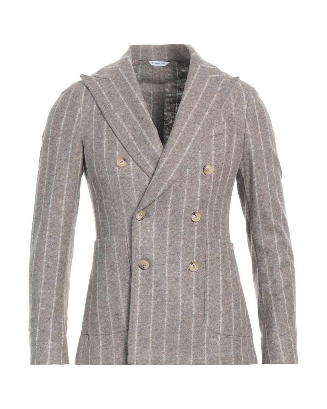 Manuel Ritz Gray Blazer for men