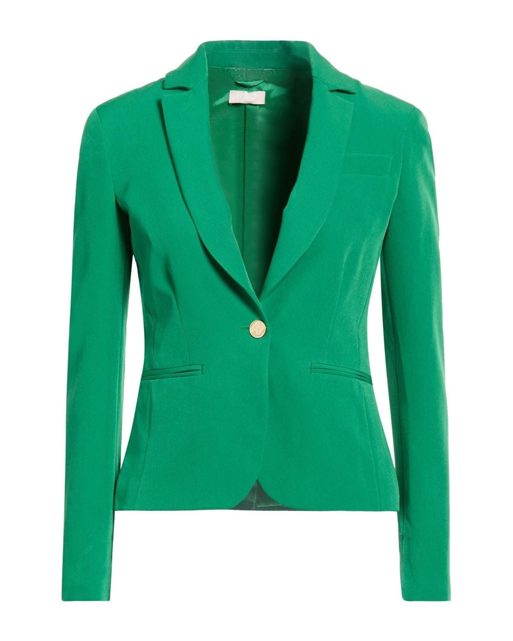 Liu Jo Green Blazer Polyester, Elastane