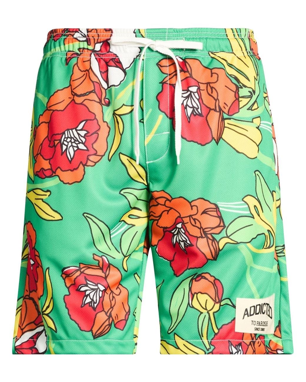 P.A.R.O.S.H. Green Shorts & Bermuda Shorts for men