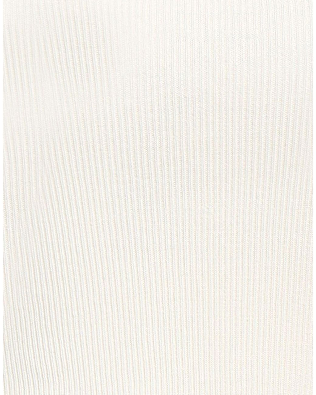 Isabel Benenato White Top Viscose, Polyester