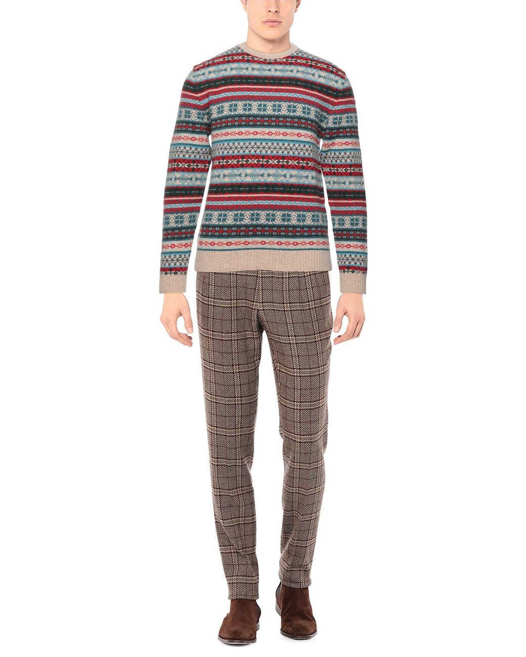 Irish Crone Red Sweaters for men