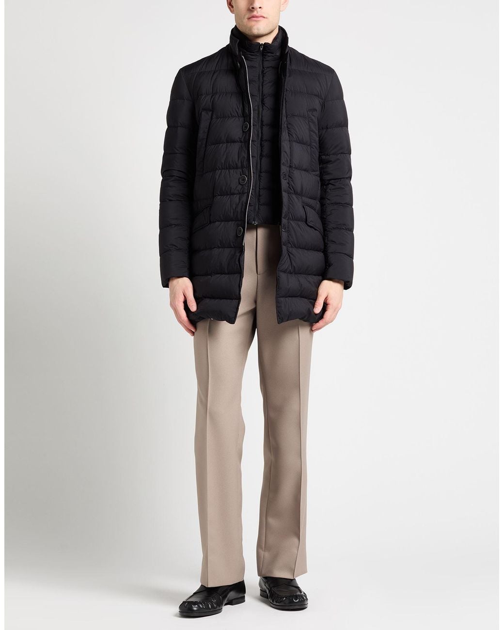 Herno Black Puffer for men